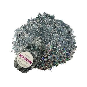 🦋B2G1🦋NEVA NUDE Cosmetic Glitter Glitz Grenade In Aloe Gel TRIXIE PIXIE GUNMETAL